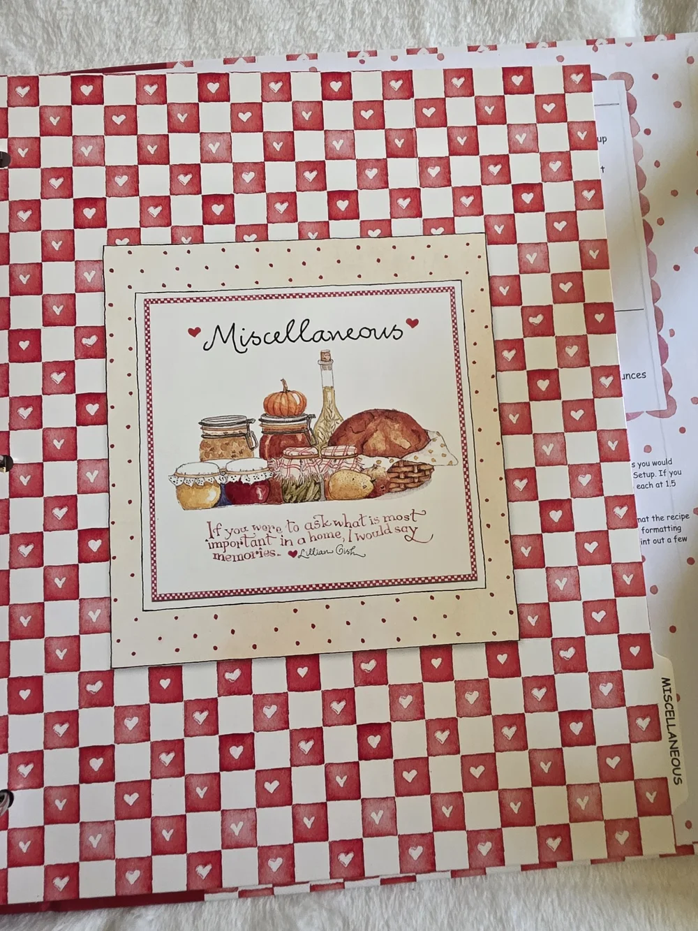 Susan Branch Home Cooking Recipes From The Heart Deluxe  Binder Cottagecore
